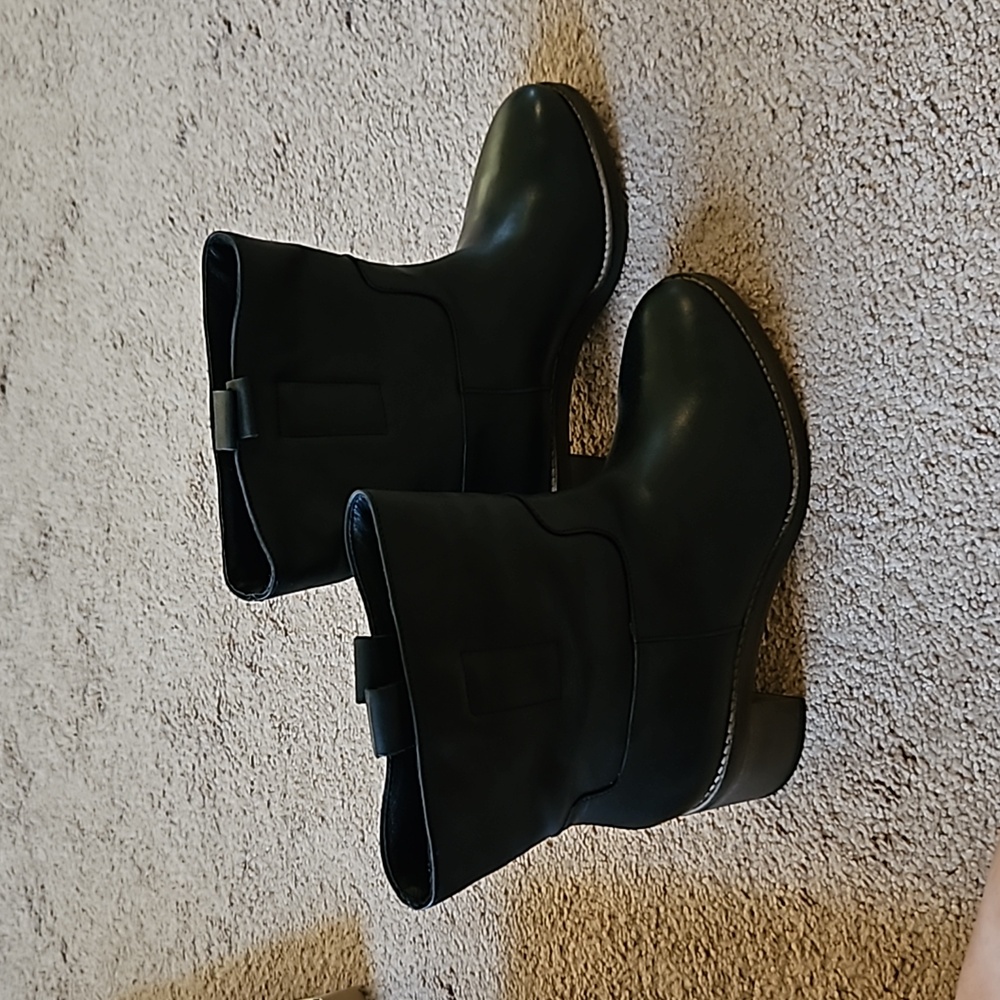 Free People Black Tabby Boots NIB Boho Y2K